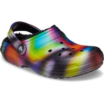 Crocs Classic Lined Solarized Men's Clogs Multicolor | Australia 0810RVDW